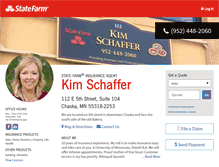 Tablet Screenshot of kimschaffer.com